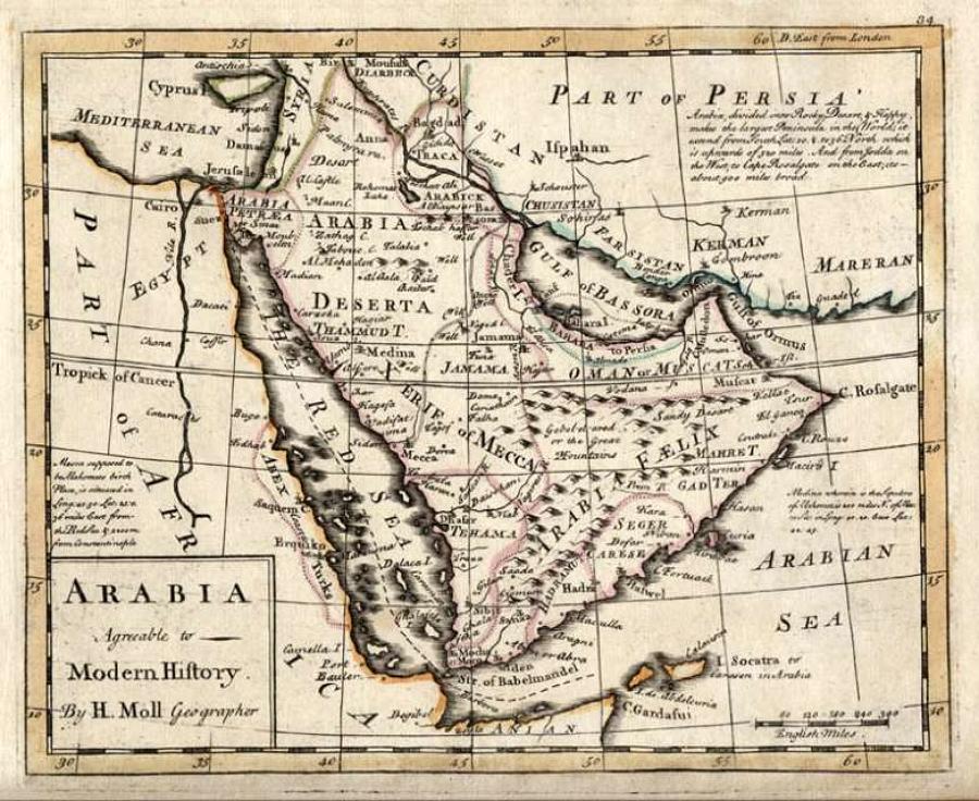 SOLD Arabia Agreeable to Modern History