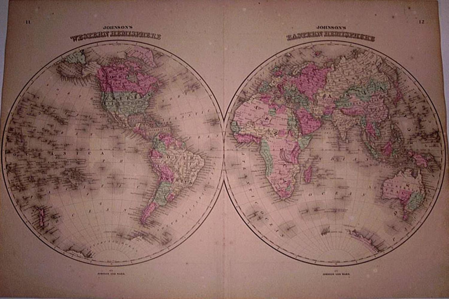SOLD Johnson Map - World
