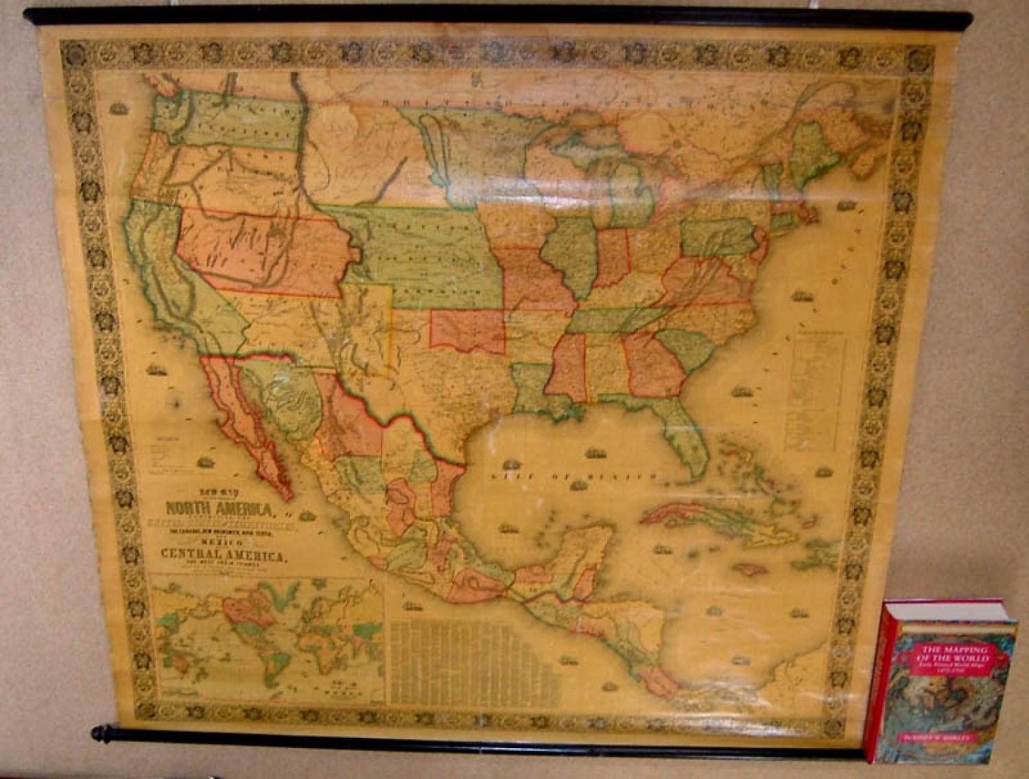SOLD New Map of that Portion of North America Exhibiting the United States and Territories, the Canadas..
