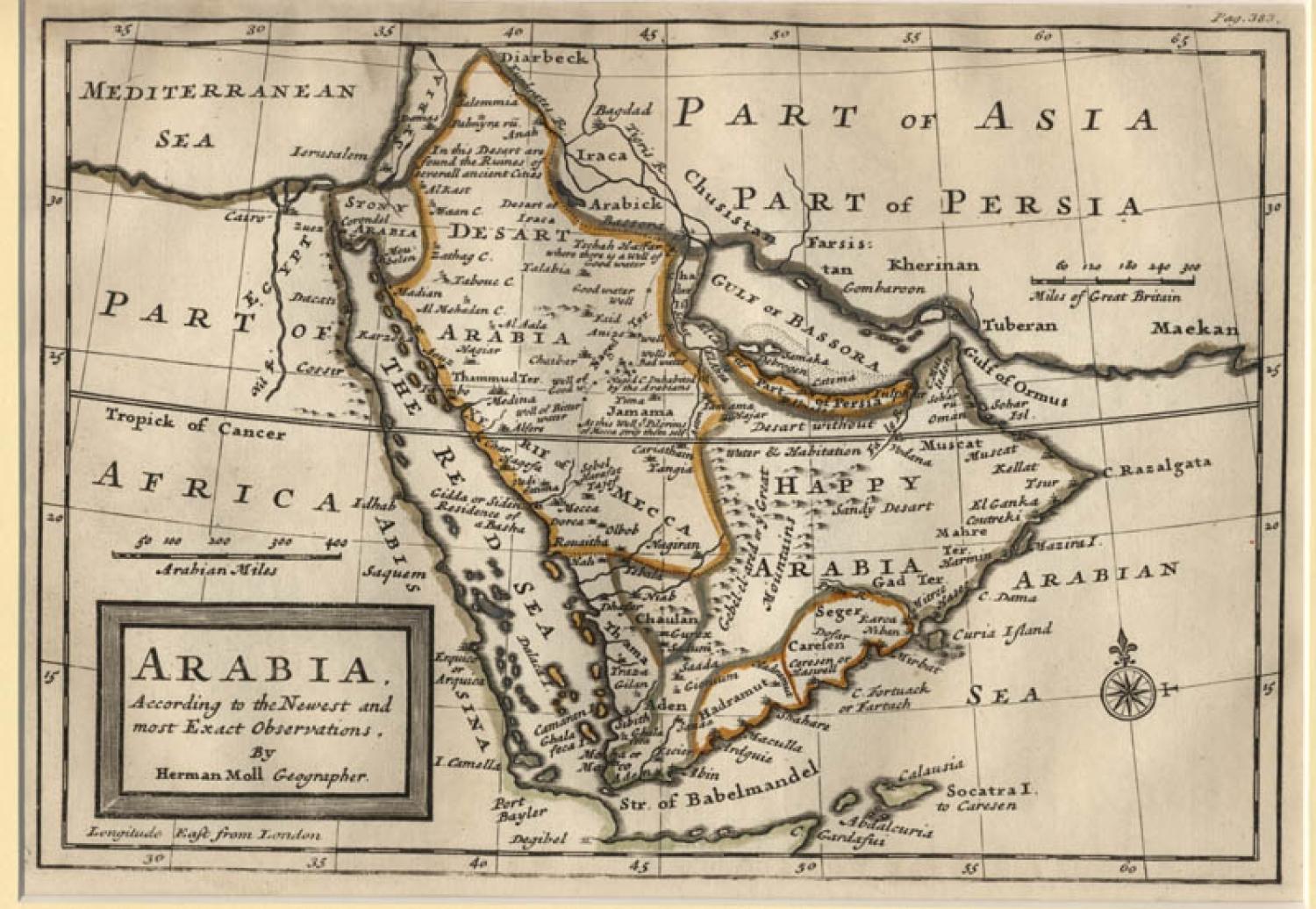 SOLD Arabia according to the Newest and most Exact Observations