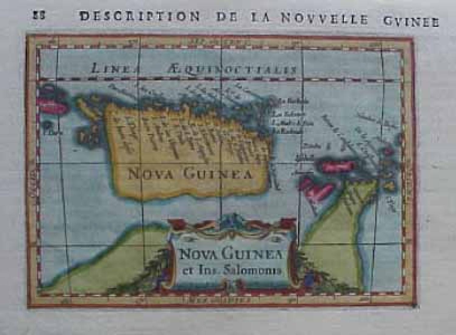 SOLD Nova Guinea et Ins. Salomonis