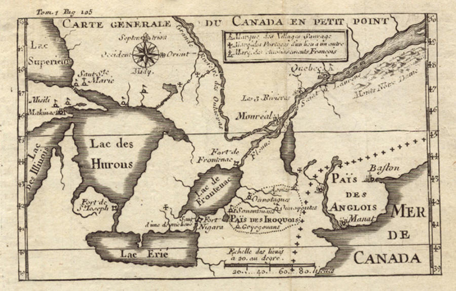 La Hontan - Carte Generale du Canada
