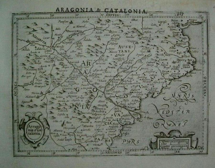 Hondius - Aragonia & Catalonia