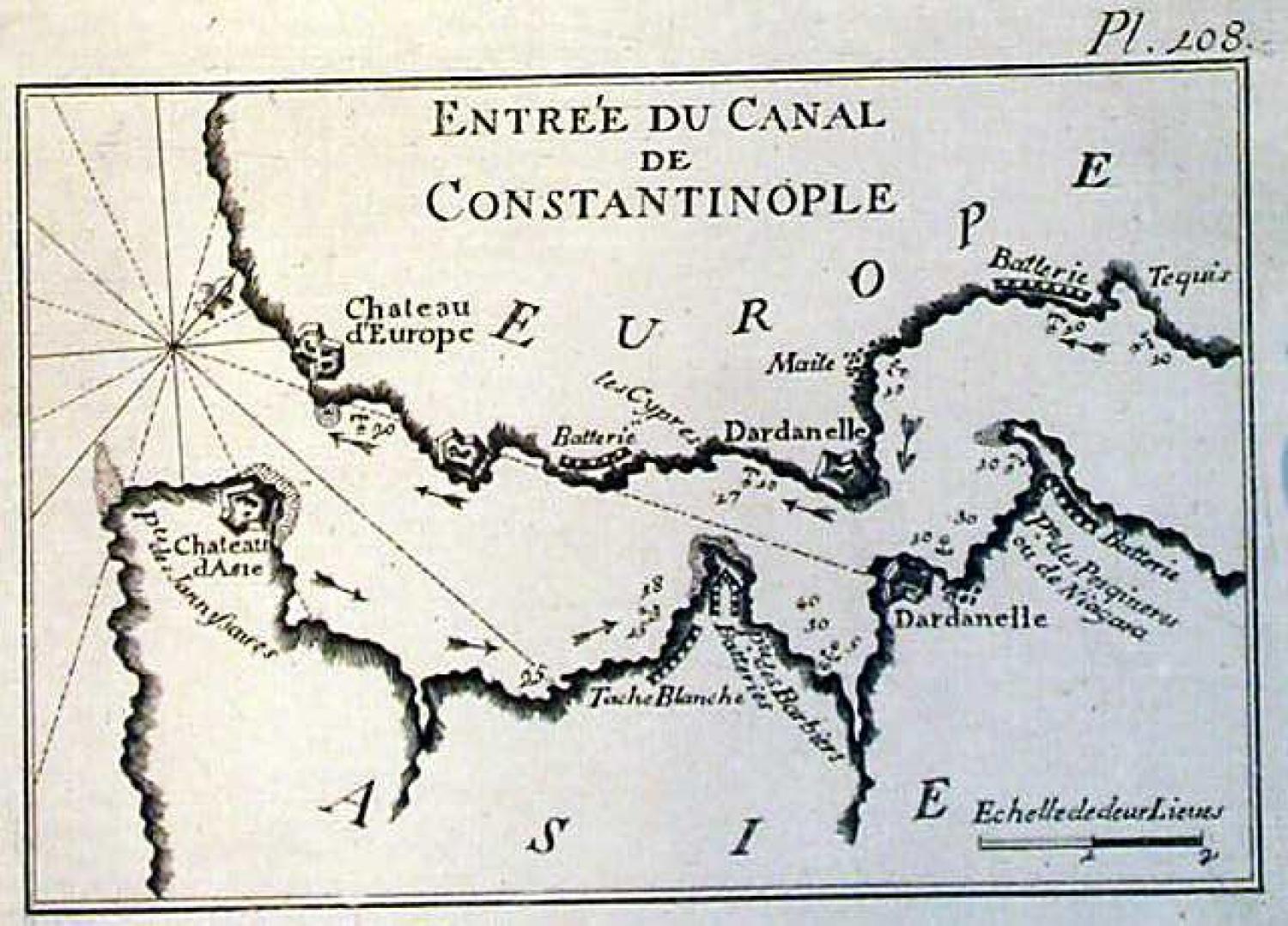 SOLD Entree du canal de Constantinople