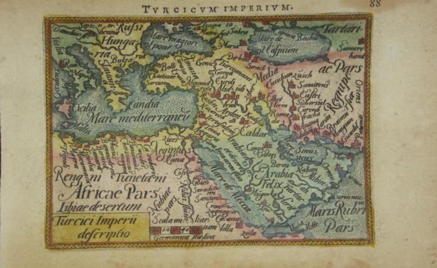 Ortelius / Galle - Turcicum Imperium