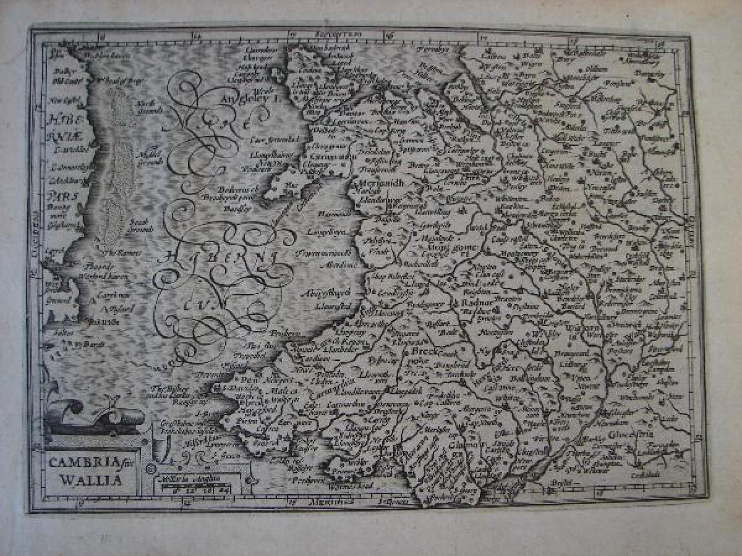 Mercator - Cambria sive Wallia