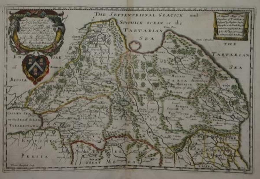 Blome - Mapp Of The Kingdome Of Tartaria