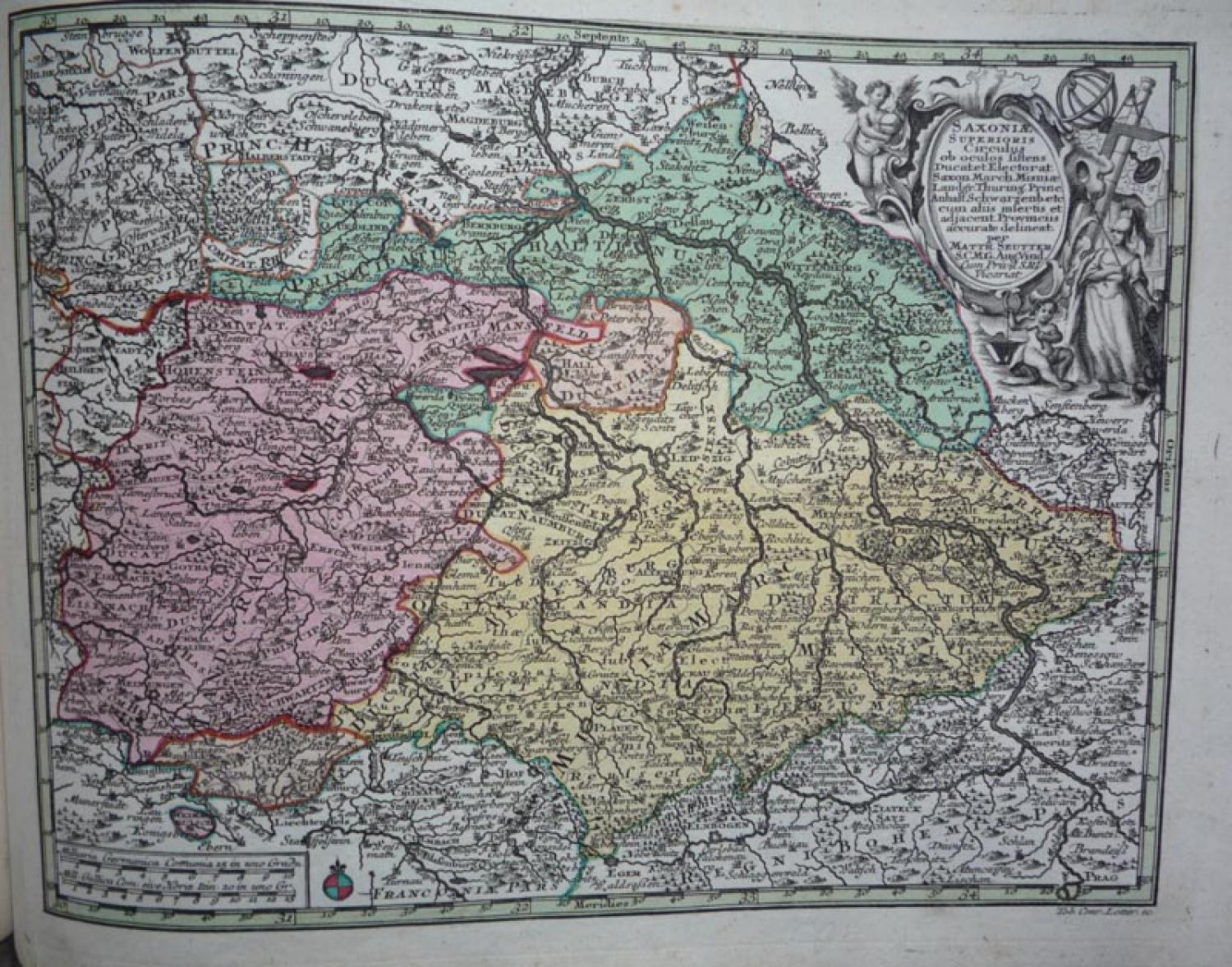 Seutter - Saxoniae Superioris