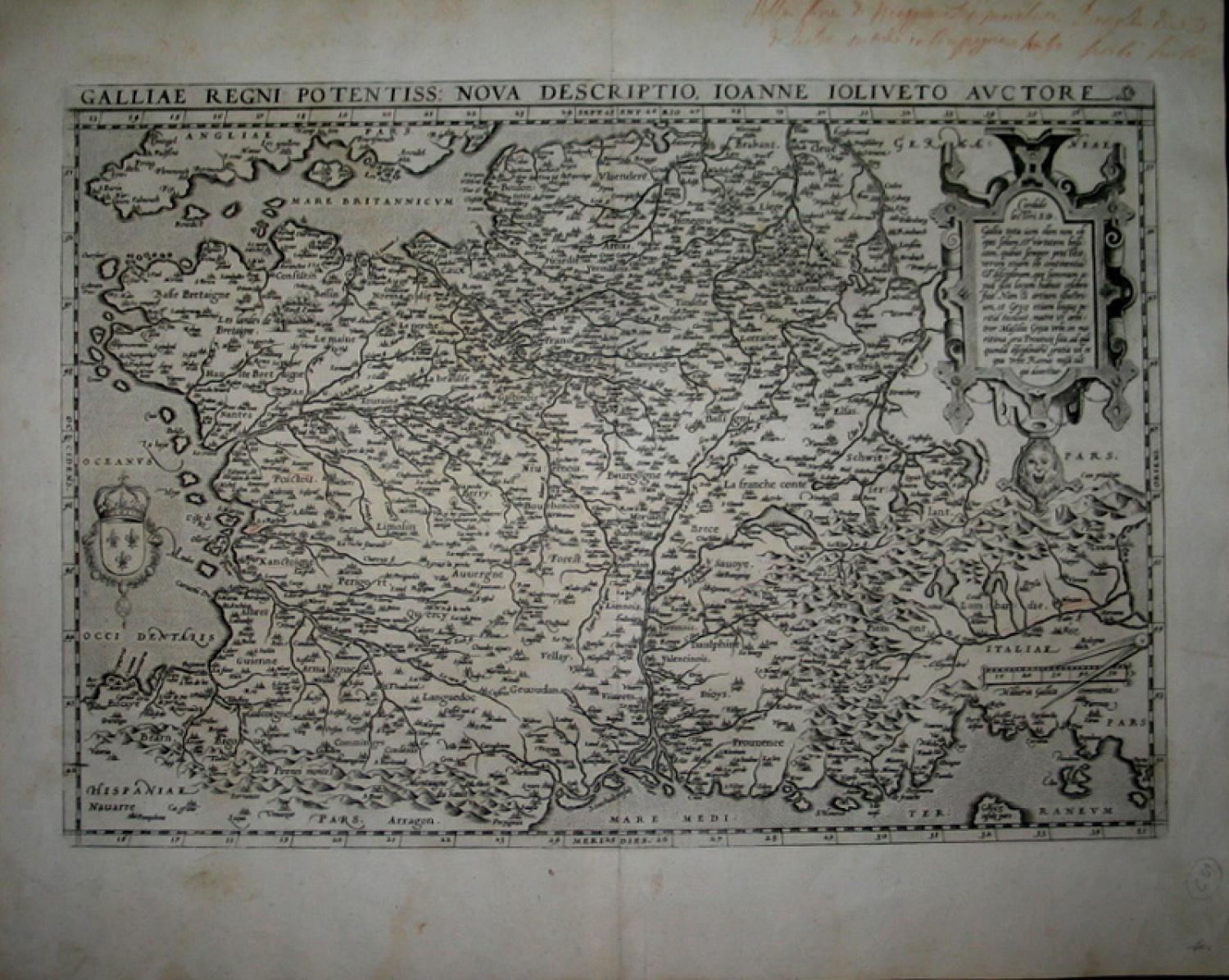 Ortelius - Galliae Regni Potentiss