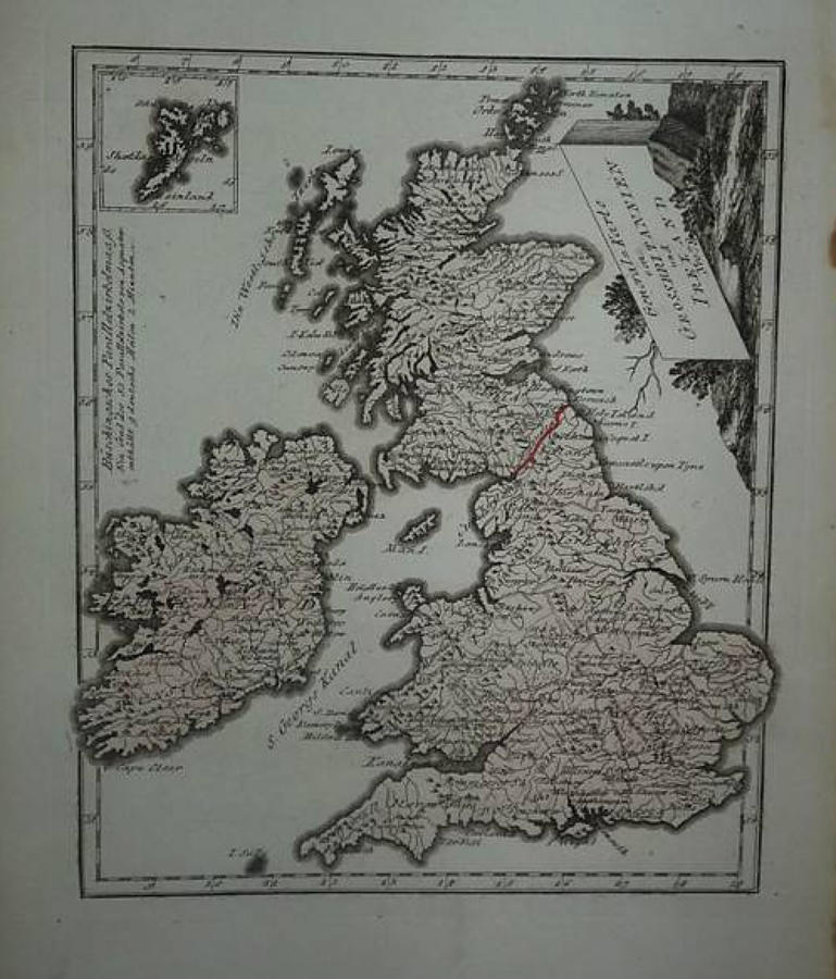 Reilly -Karte von Grossbritannien und Ireland