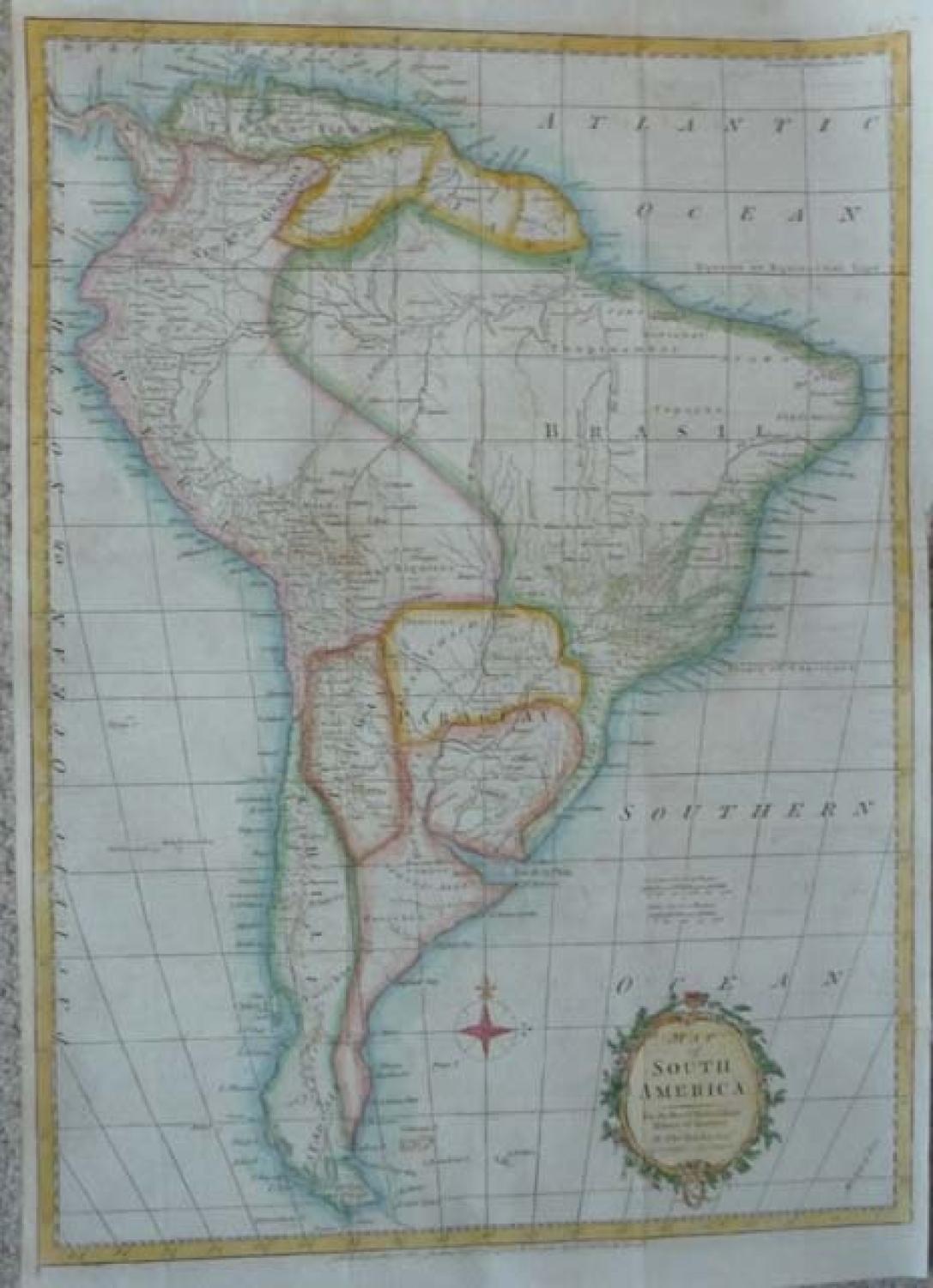 Kitchin - A Map Of South America