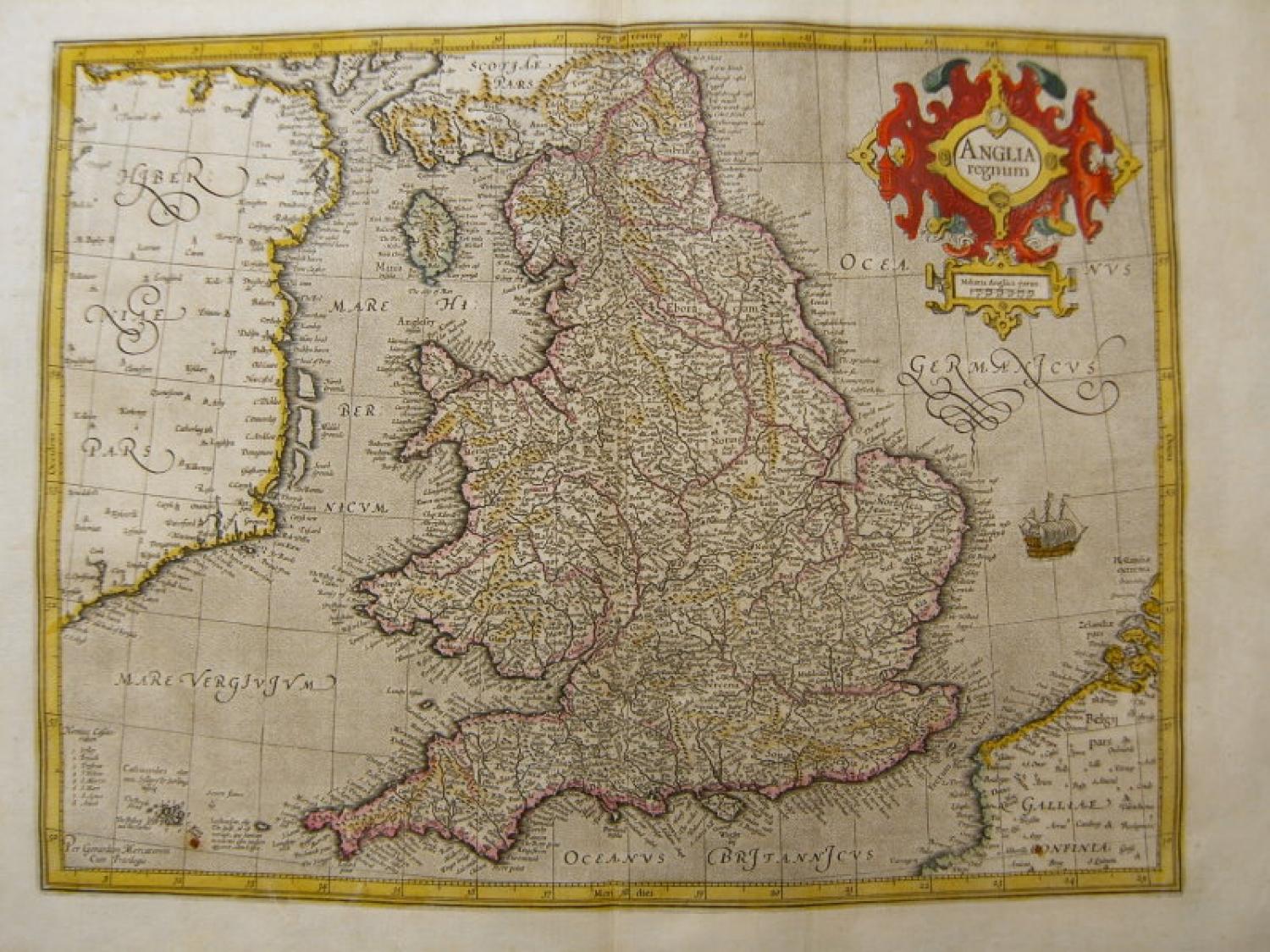 Mercator - Anglia Regnum