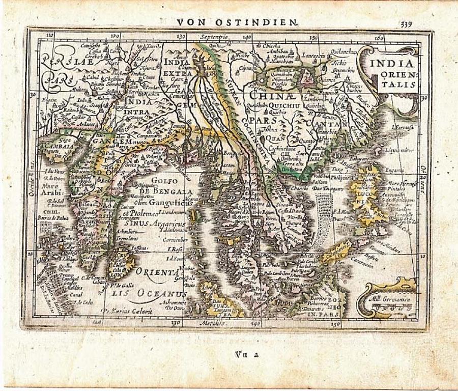 Mercator / Jansson - India Orientalis