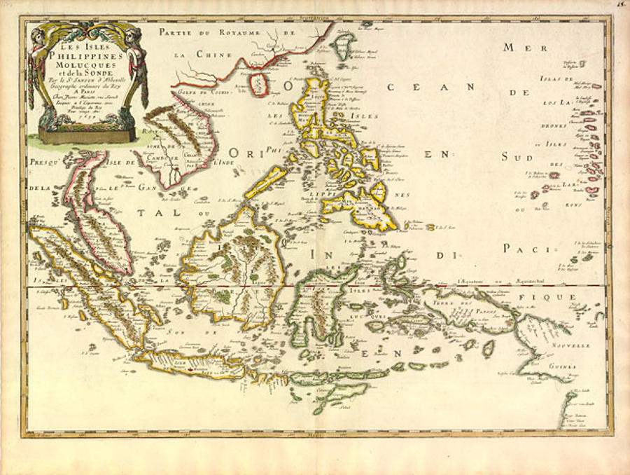 Sanson - Les Isles Philippines Molucques