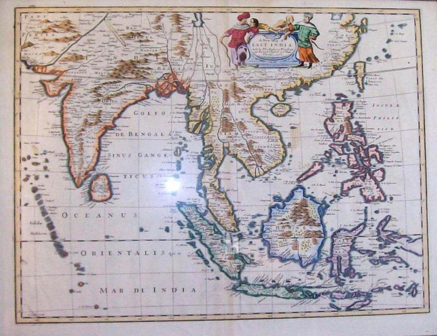 SOLD A New Map of East India