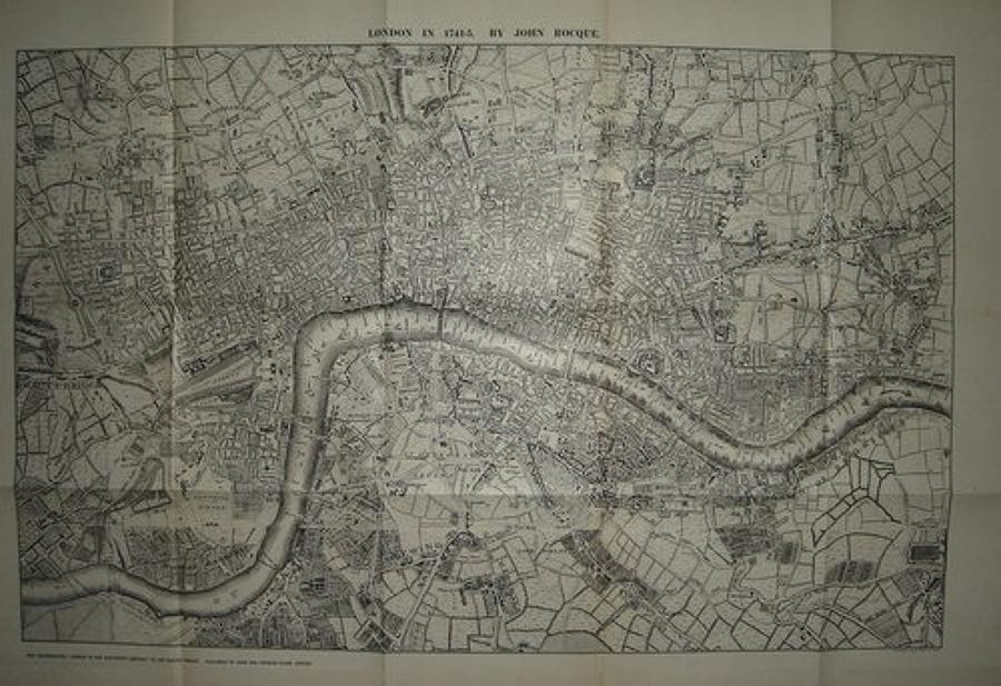 LONDON in 1741 JOHN ROCQUE
