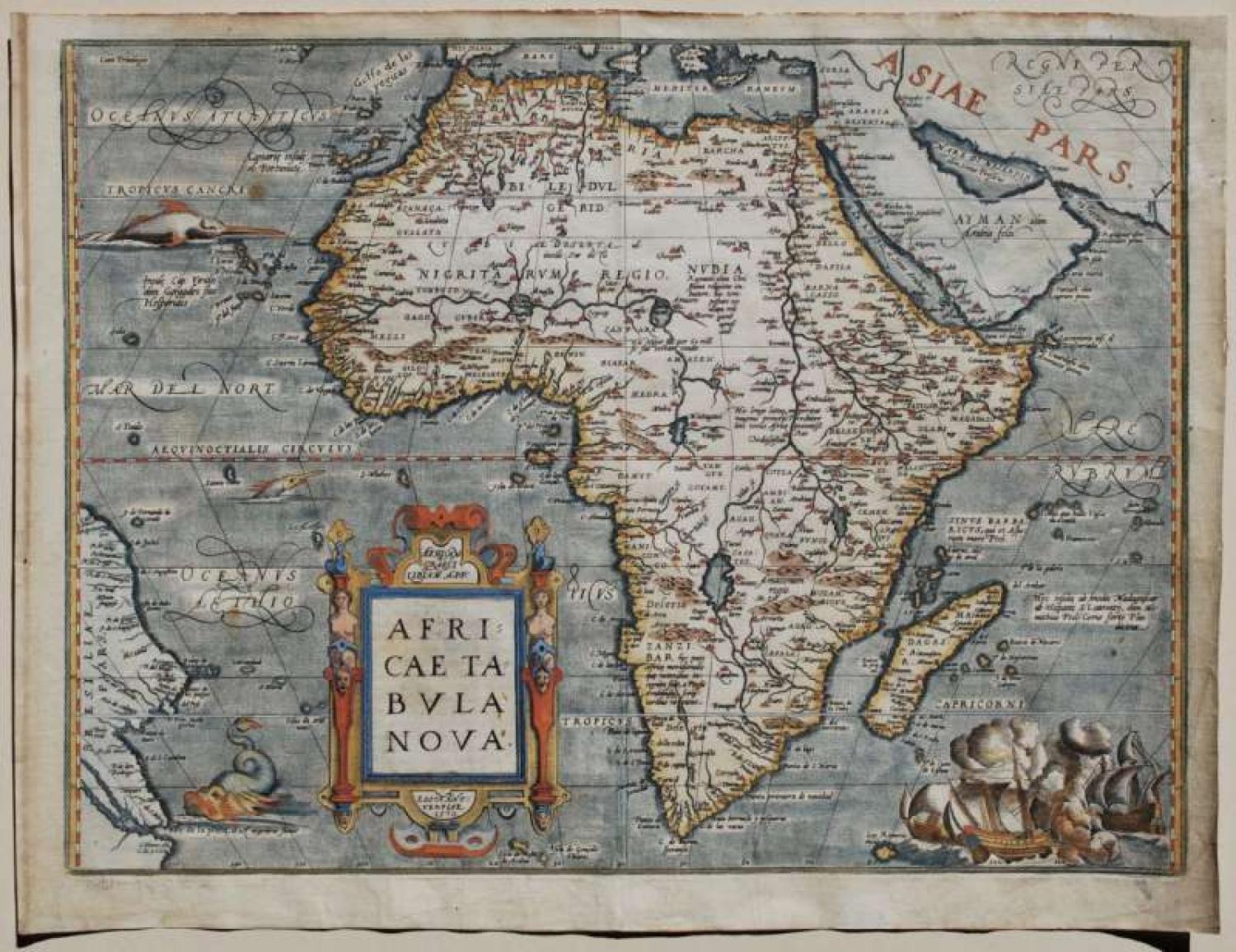 Ortelius - Africae Tabula Nova
