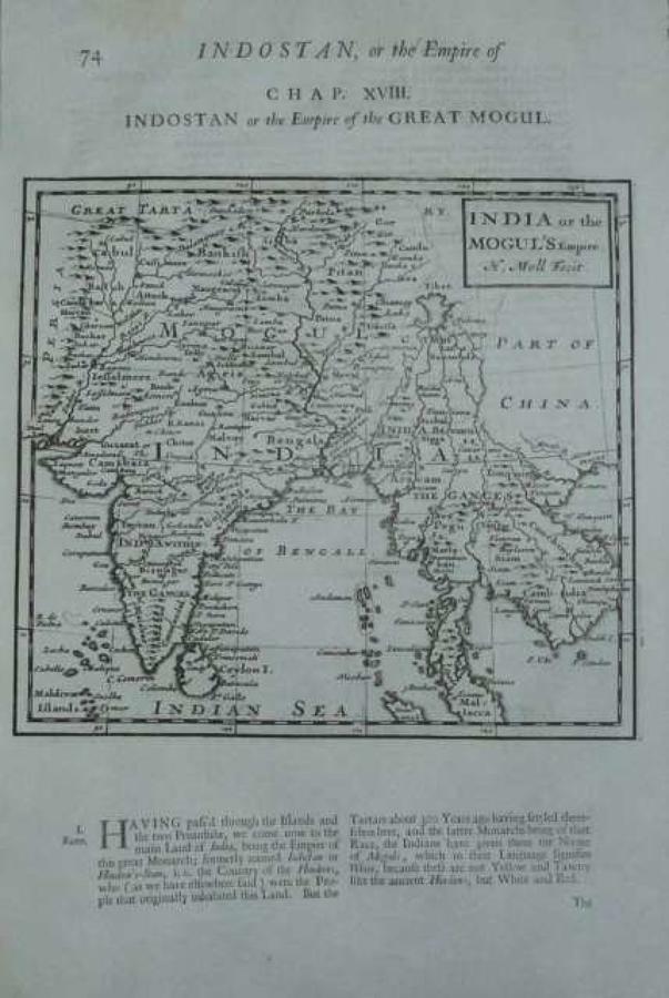 Moll - India or the Mogul's Empire