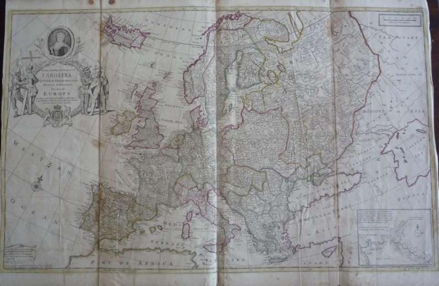 SOLD This map of Europe ...