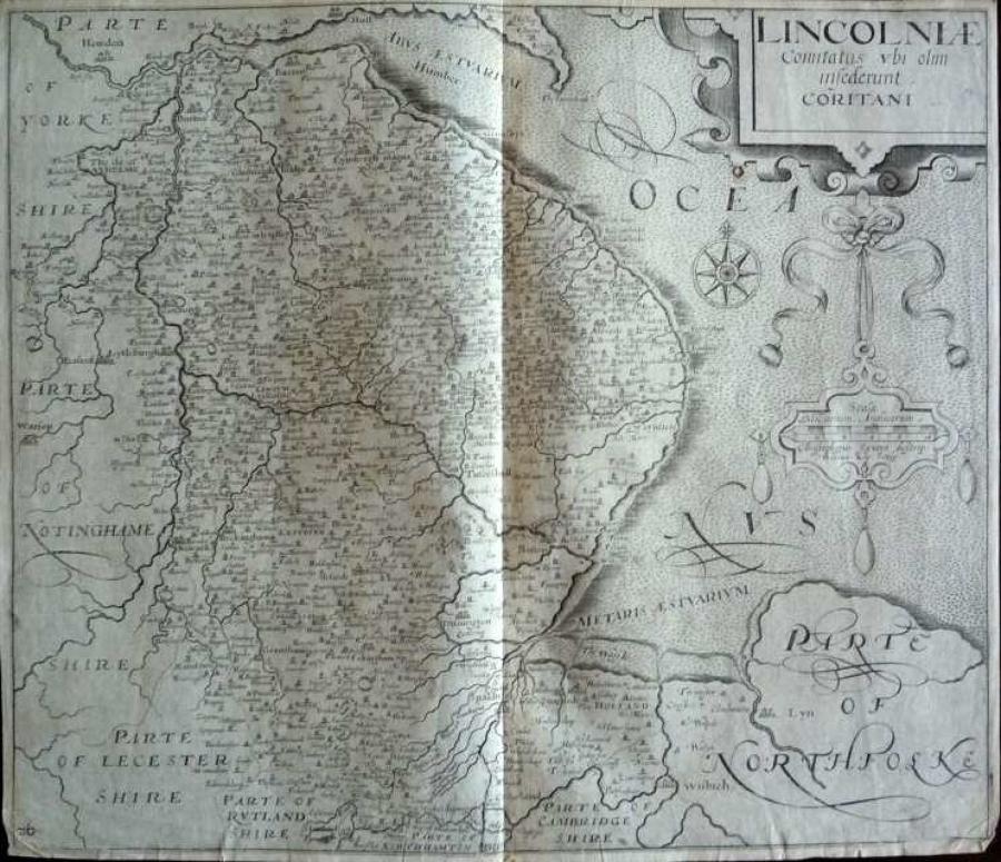 Saxton / Kip - Lincolniae comitatus