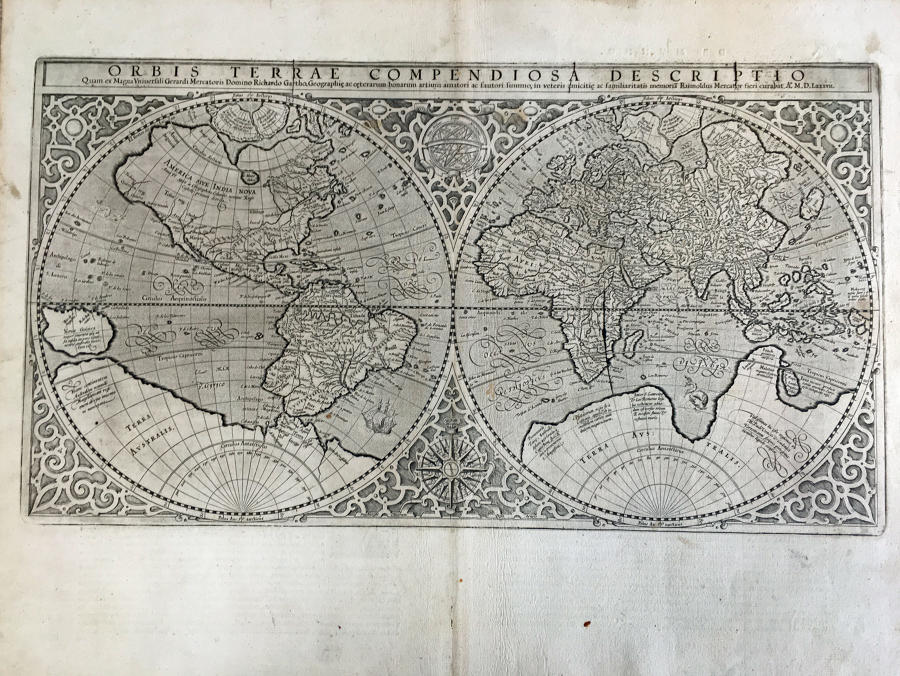 Mercator - Orbis Terrae Compendiosa Descripti