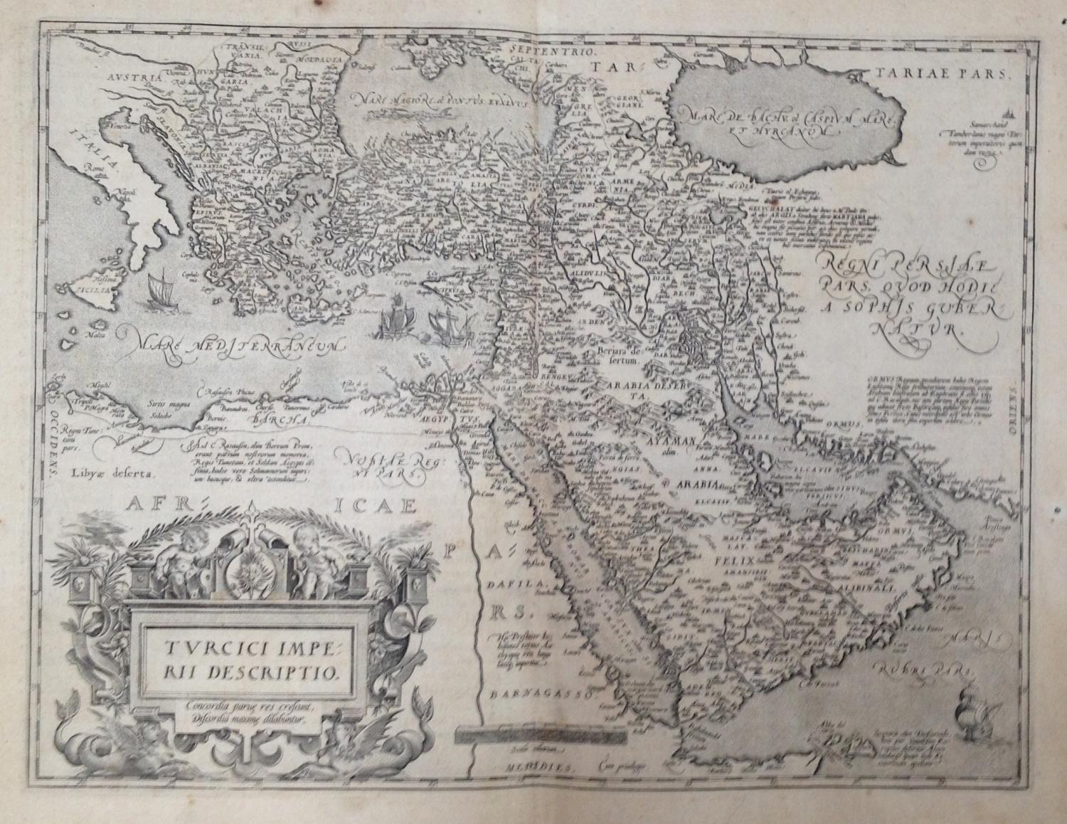 Ortelius - Turcici imperii descriptio
