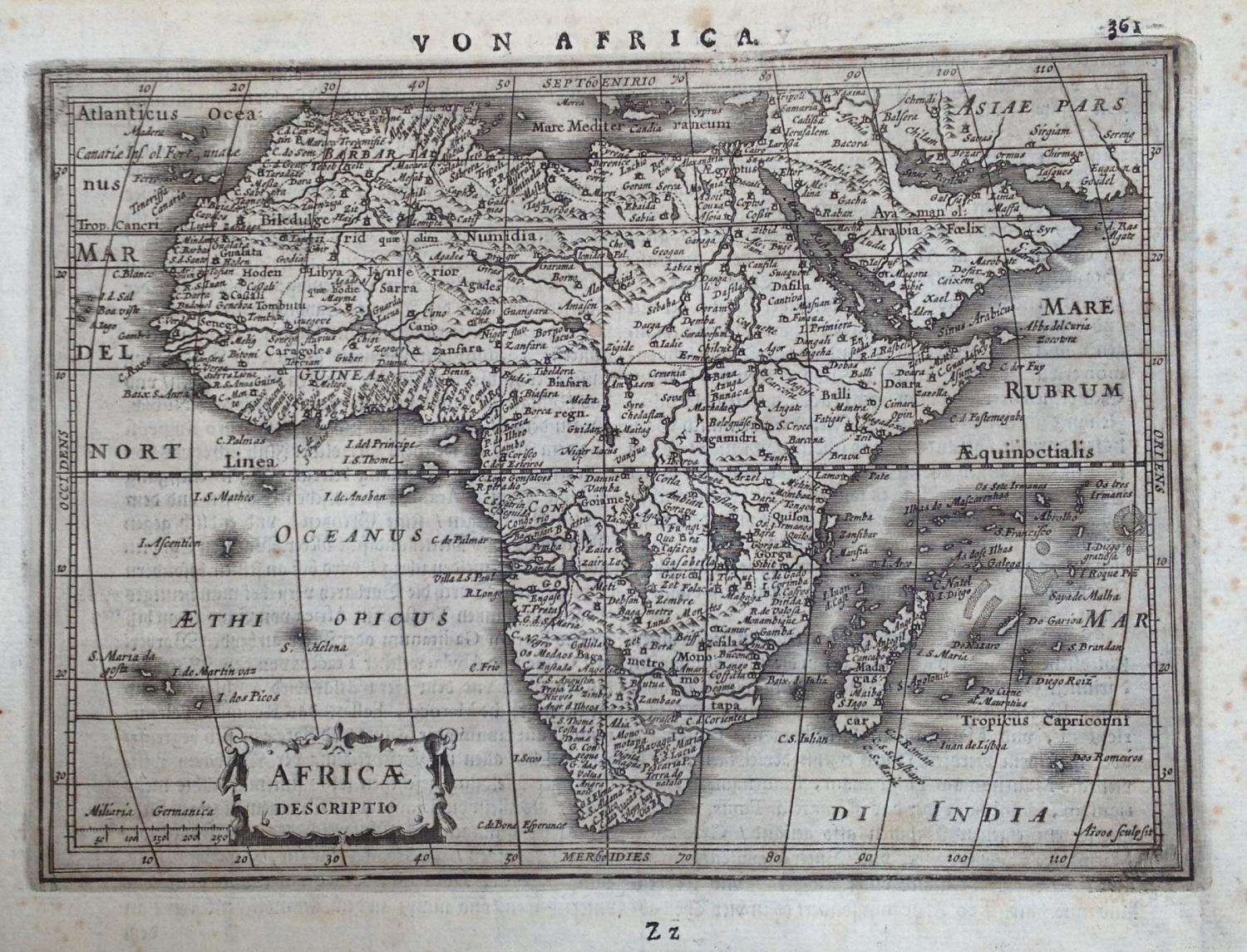 Mercator / Hondius - Africae Descriptio