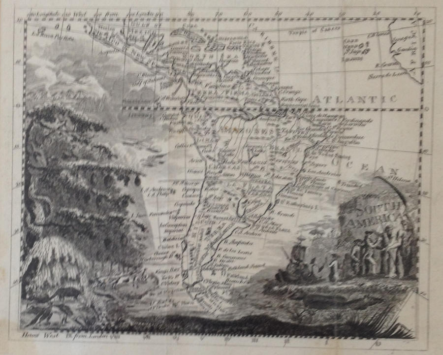 Anonymous mapmaker - South America