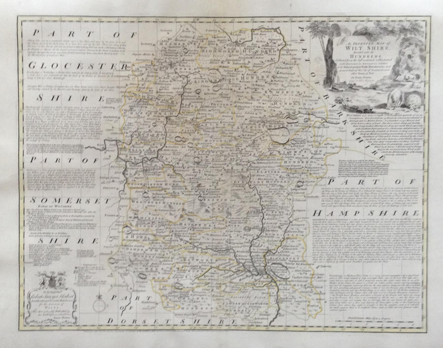 Bowen - An Accurate Map of Wiltshire