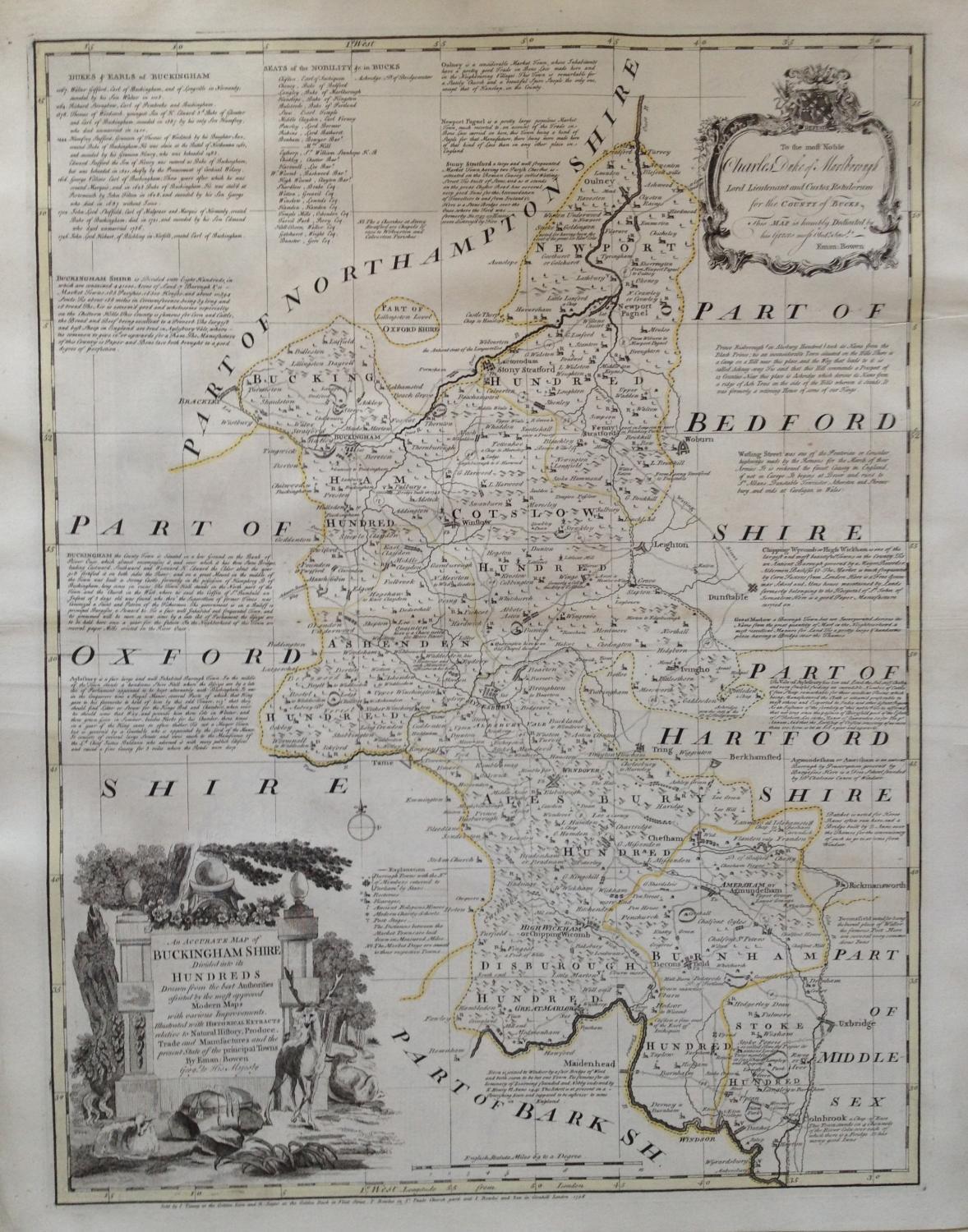 Bowen - Accurate Map of Buckinghamshire