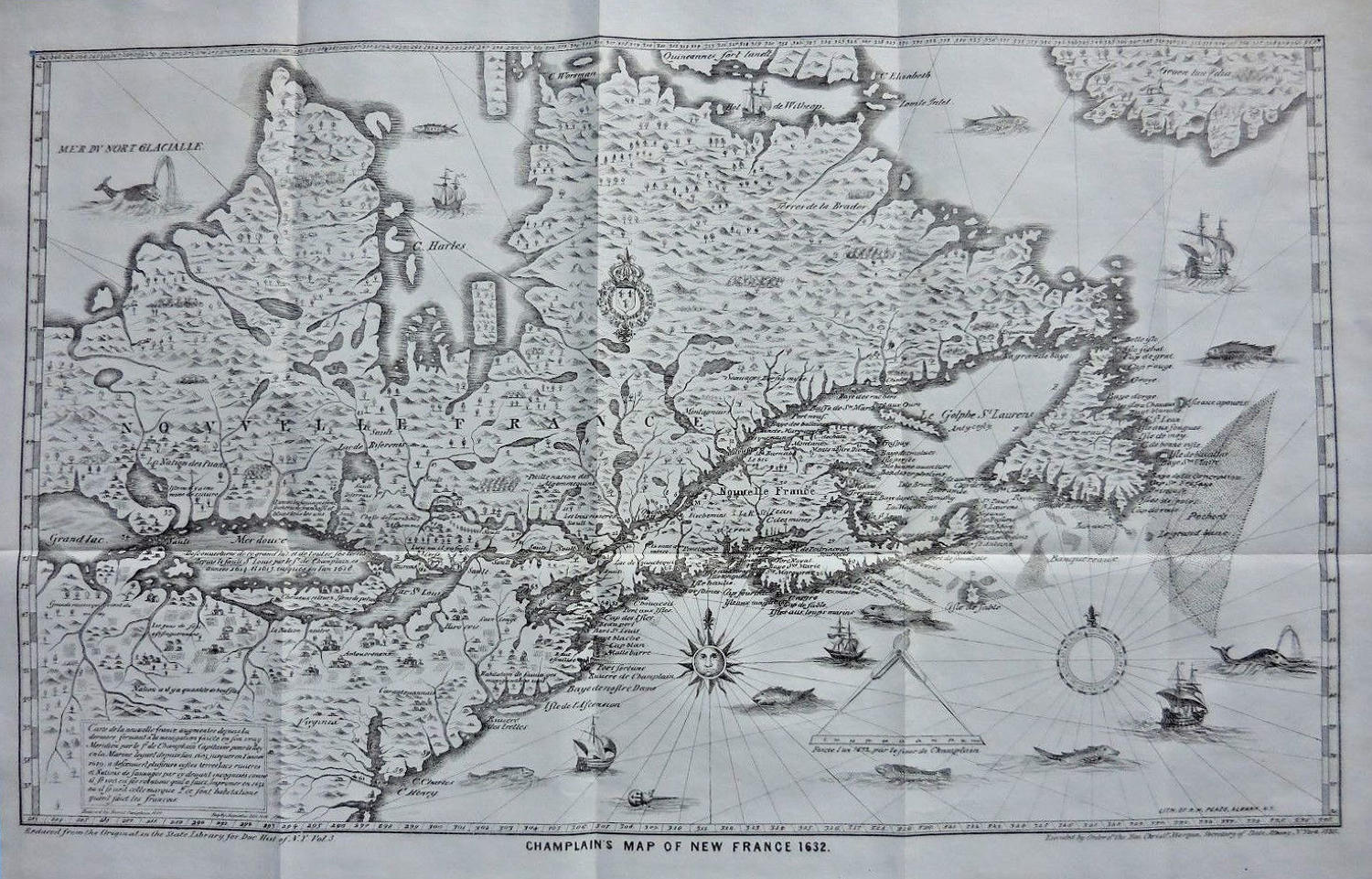 Champlain's Map of New France